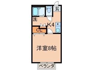 メゾンドジルエットの物件間取画像